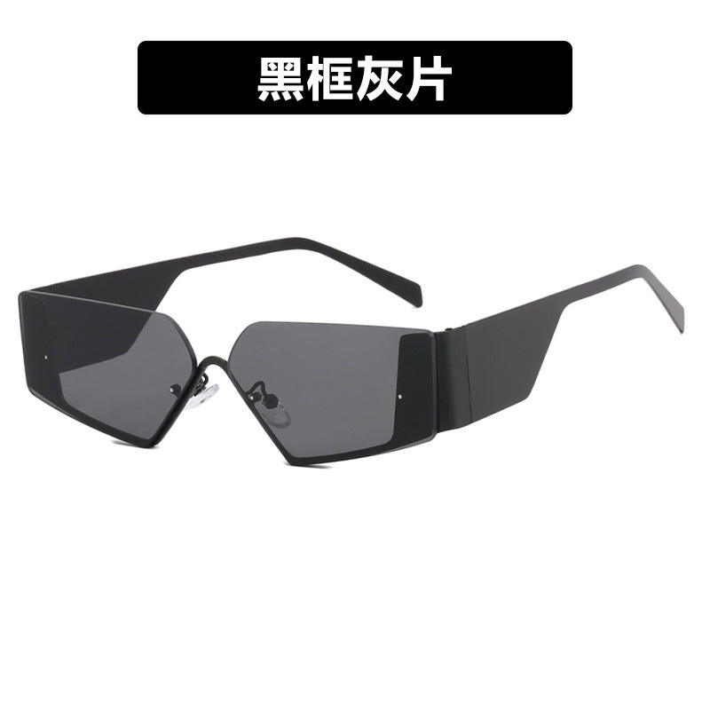 Futuristic Y2K Frameless Sunglasses for Street Style