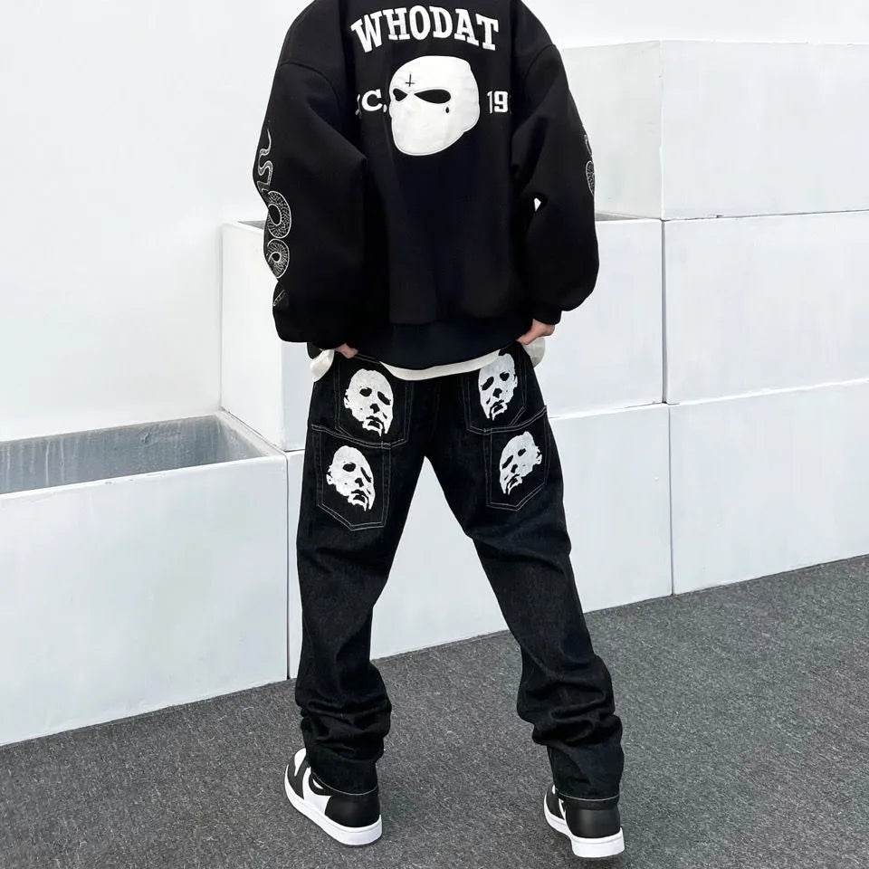Y2K Men's and Women's Oversized Jeans
