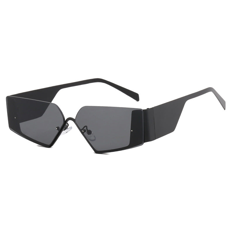 Futuristic Y2K Frameless Sunglasses for Street Style